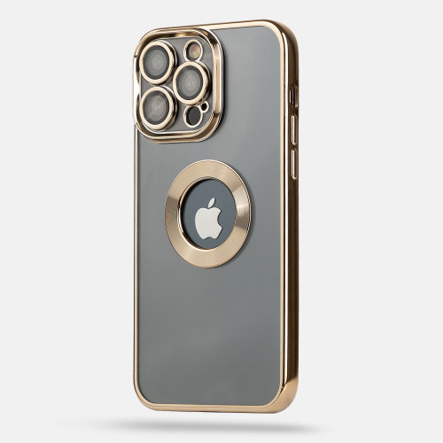 Luksusowe etui na iPhone -  kolor złoty