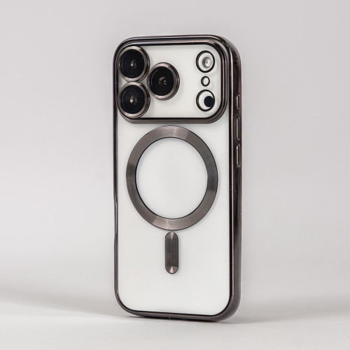 Luksusowe Magsafe etui do iPhone - kolor czarny