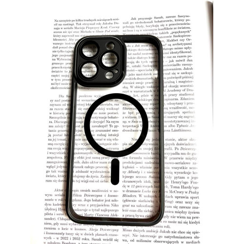 PREMIUM MAGSAFE ETUI DO IPHONE - KOLOR CZARNY